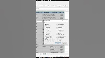 ⚡ Isi Sel Kosong Cepat Tanpa Ketik Manual! #belajarexcel #excel #exceltips