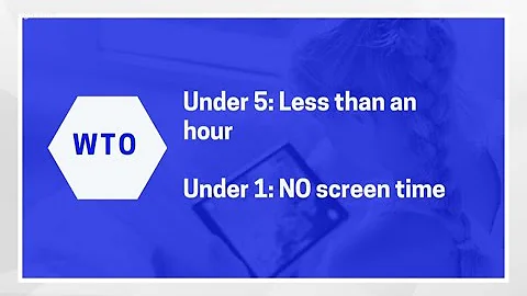 New screen time guidelines from the World Health Organization