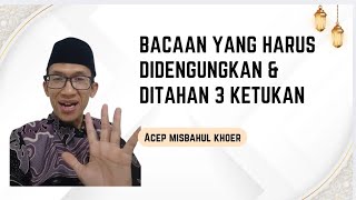 Bacaan yang harus didengungkn & ditahan 3 ketukan