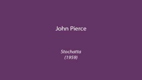 John Pierce - Stochatta (1959)