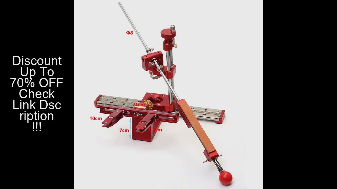 1set Knife Sharpening Frame Professional Fixed Angle Sharpener Whetstone High Precision Grinder Shar