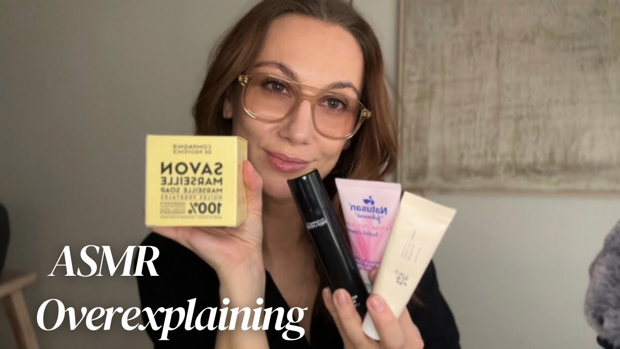 Overexplaining på skönhetsprodukter 🤎 | ASMR på svenska 