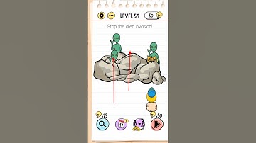 Stop the Alien Invasion! | Brain Test Level 58