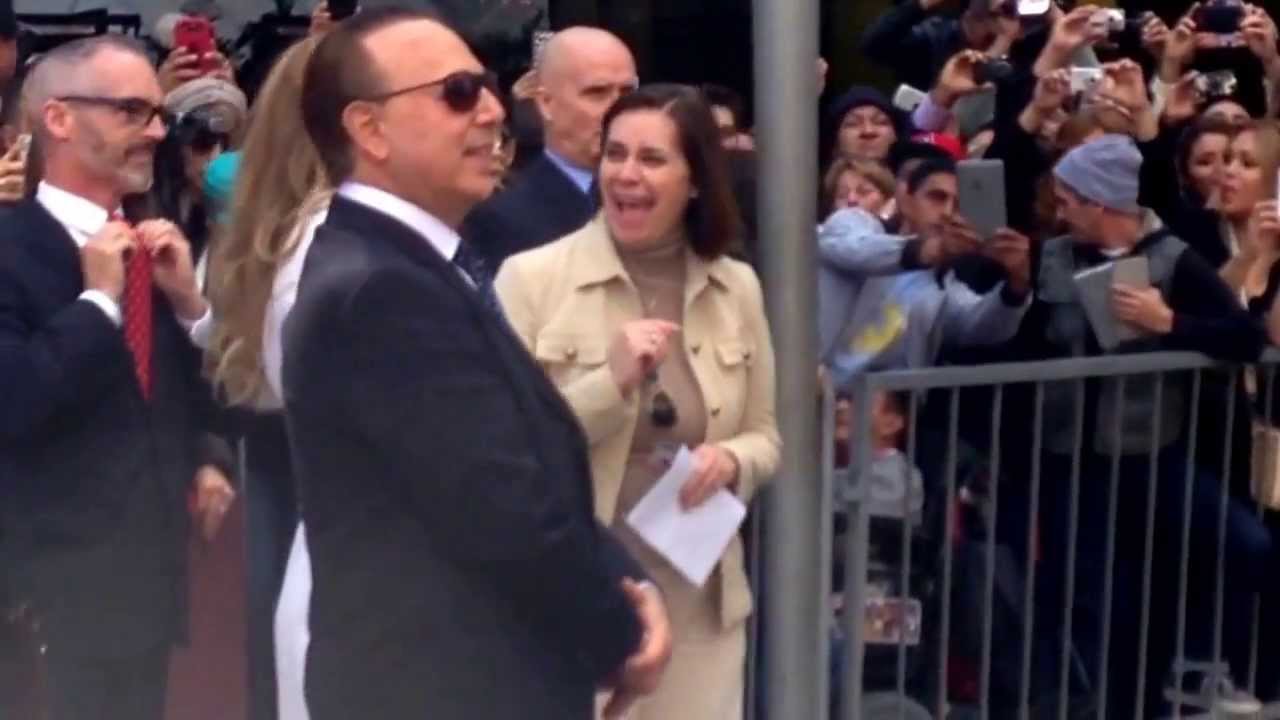 Thalía in the Hollywood walk of fame - Thalia estrella en Hollywood