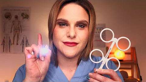 In-Depth ASMR Cranial Nerve Exam For Sleep