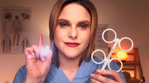 In-Depth ASMR Cranial Nerve Exam For Sleep