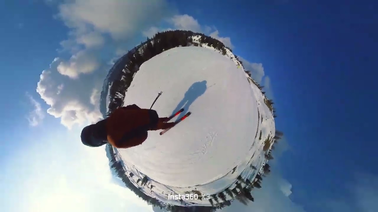 dolomiti superski con insta360x3