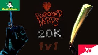 1v1 Multigame Gun Sync  | Pegboard Nerds - 20K (ft. Bravo 6)