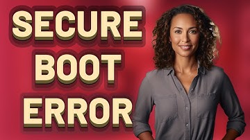 Why Does Secure Boot Violation Keep Appearing After Restart?