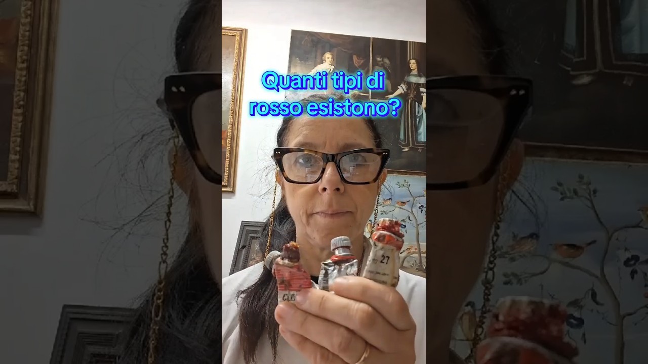 Quanti tipi di rosso esistono? pillole di tecniche artistiche di Elisa Marianini