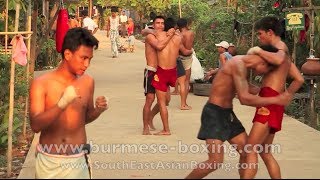 Lethwei Burmese Boxing Hd - Aphyu Yaung Thway Thit Gym - Fighter Training - Yangon Myanmar