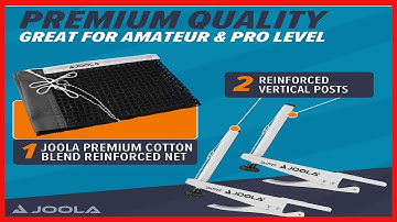 JOOLA Snapper Professional Table Tennis Net and Post Set