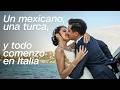 Ella es turca, él es mexicano. Se conocieron en Italia y se casaron en Estambul