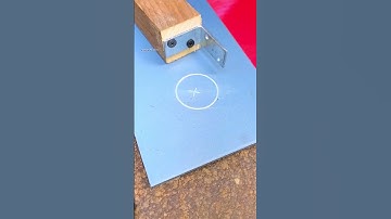 A Great Tile Drilling Method Every Craftsman Should Know #ideas #tools #tricks #diy #shorts