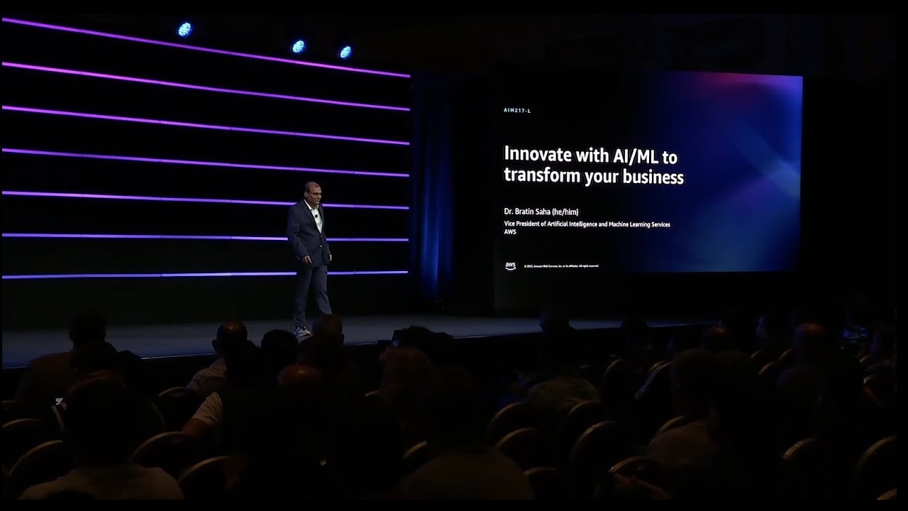 AWS re:Invent 2022 - Innovate with AI/ML to transform your business ...