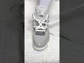 How To Lace Jordan 4 Flight Jordan4 Flight Shoelaces Leather Shoes Shoelacetying
