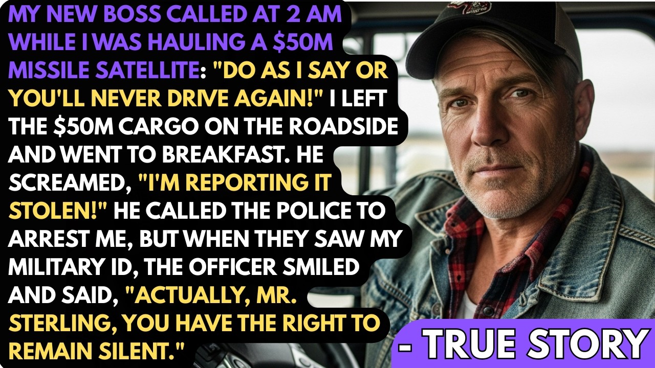 I Was Hauling A Missile, Boss Called  