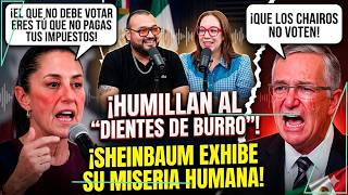 💣⚠️¡CALLADÓN DE HOCICO! Sheinbaum humilla y exhibe al "dientes de burro"