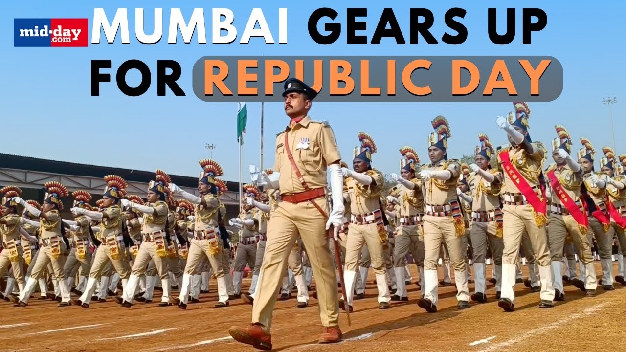 Republic Day 2025: Full Dress Rehearsal of Republic Day Celebrations at Shivaji Park in Dadar