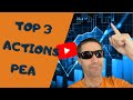 Top 3 actions franaises pea par secteurs