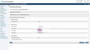 PowerSchool QRV: Setting Up the New TIMS Extract (January 2021)