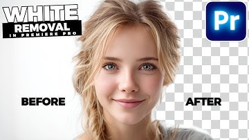 How To REMOVE White BACKGROUNDS In Premiere Pro