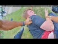 Take-down of a Teen on a Mini-Bike Goes Sideways! #bodycam