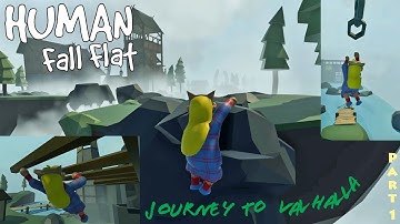 Human fall flat *Journey to Valhalla - part 1 (MIDGARD)*
