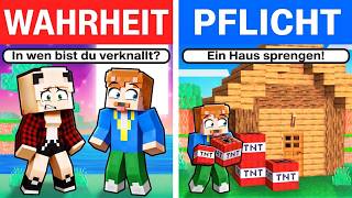 WIR SPIELEN WAHRHEIT ODER PFLICHT IN MINECRAFT! 👀🔥 screenshot 1