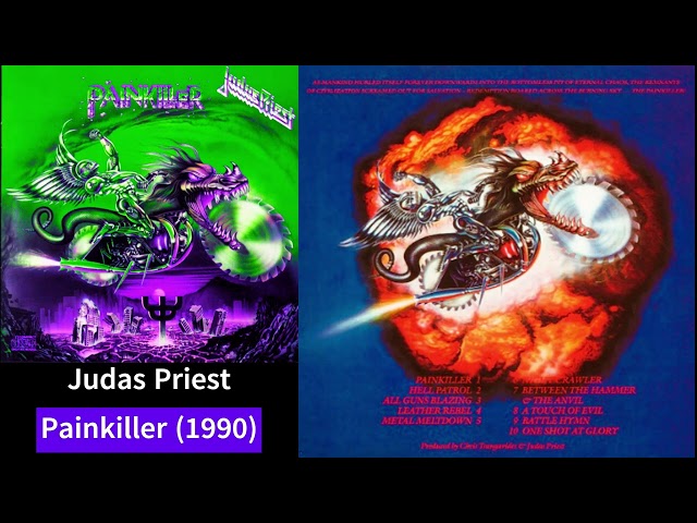 ☠️Judas Priest | UK | 1990 | Painkiller | Full Album | NWOBHM | Heavy Metal class=