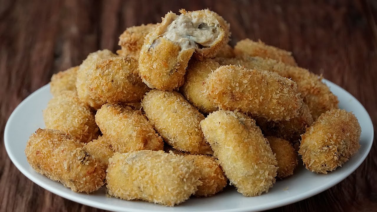 Como hacer croquetas de pollo del caldo