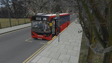 Omsi 2 Cotterell: U18 University - Bus Station (Return)