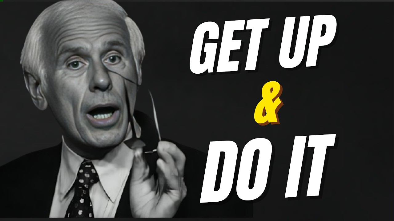 GET UP AND GET IT DONE | Jim Rohn Motivational Speech