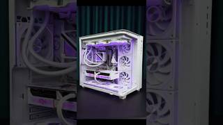 Curved Glass “Ocean View” PC Build | JONSBO TK-3 Immersive Setup 🌊✨