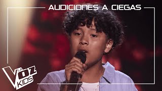 Alejandro Martínez canta "Diamonds" | Audiciones a ciegas | La Voz Kids 2025