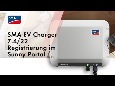 SMA EV Charger 7.4/22 Registrierung im Sunny Portal