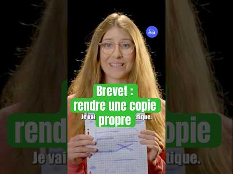 Brevet : comment rendre une copie propre, avec @mathildestudy | Lumni