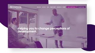 DevComms - New website launch video