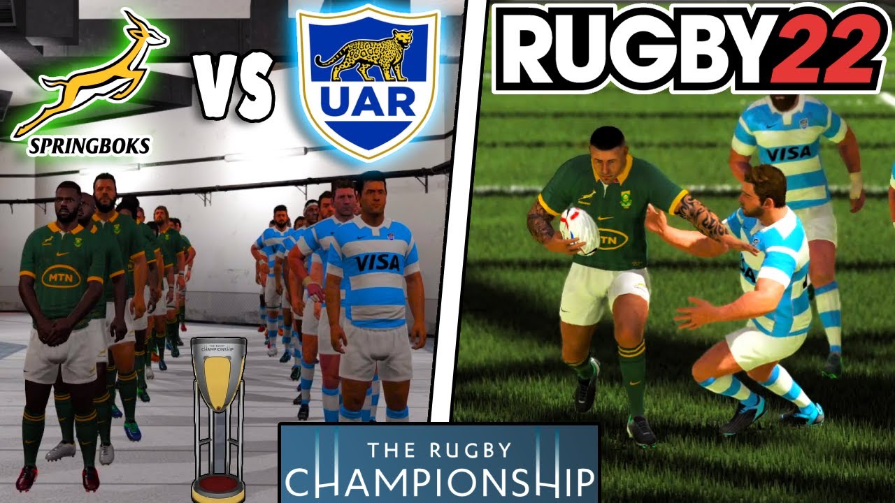SPRINGBOKS против ARGENTINA, 6-й раунд — Чемпионат по регби 2024 — Легенда регби 22: сложность и ...