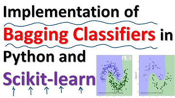 Implementation of Bagging Classifiers in Python and Scikit-learn - Machine Learning Tutorial