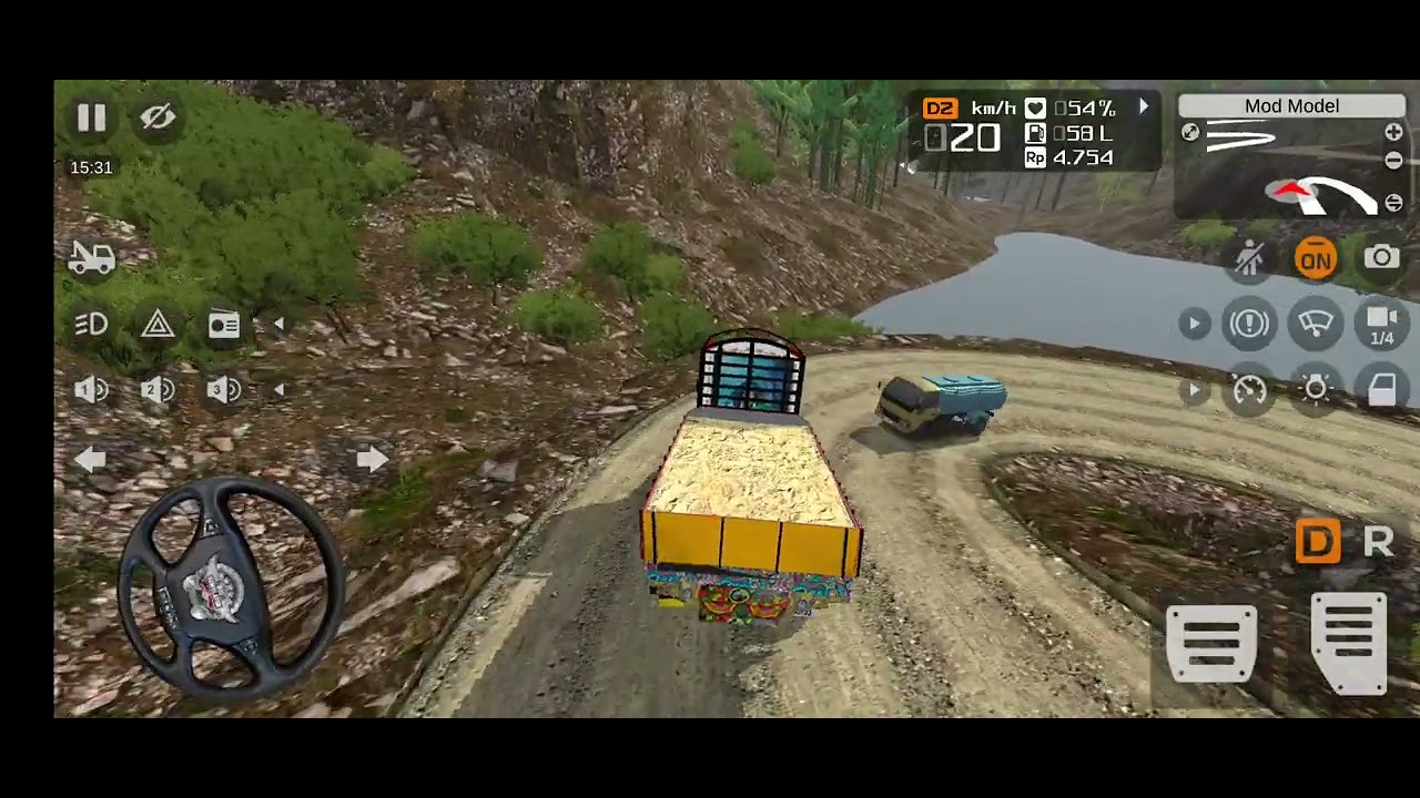 I complete death road in bus similator Indonesia 