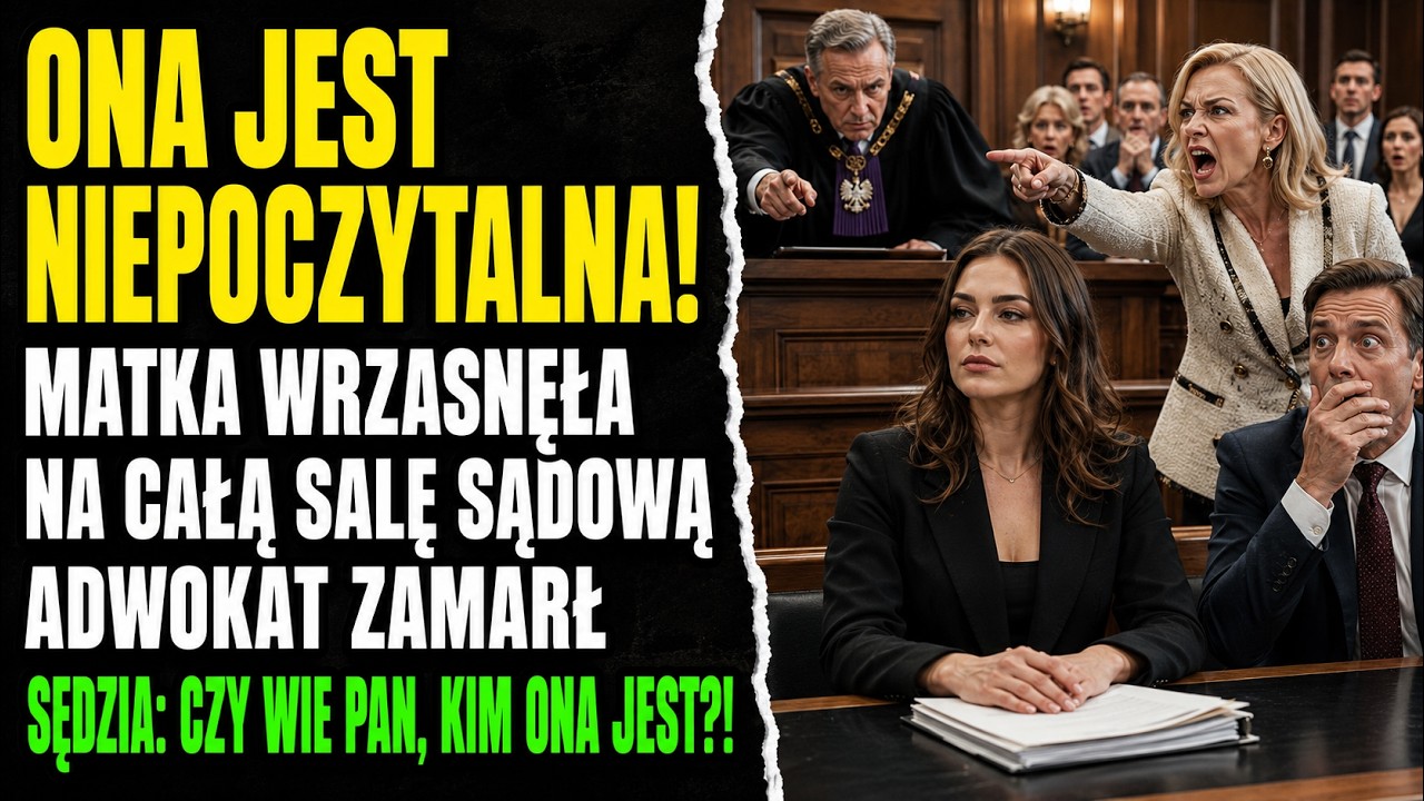 Gala charytatywna, czerwone wino na mojej sukience z lumpeksu, a moja matka rzuca mi w twarz dokumenty sądowe. „Składam wniosek o twoje ubezwłasnowolnienie" — mówi, a mój szwagier, bankier,...