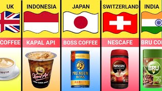 Coffee Brands From Different Countries