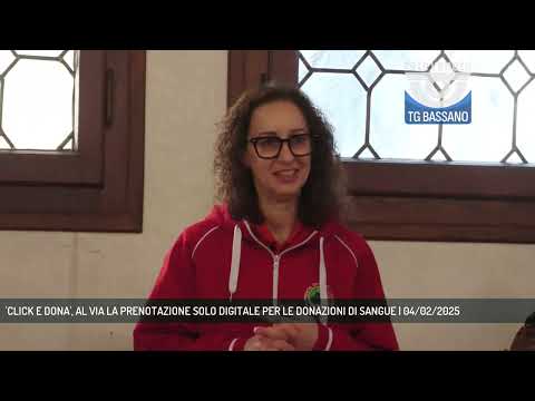 'CLICK E DONA', AL VIA LA PRENOTAZIONE SOLO DIGITALE PER LE DONAZIONI DI SANGUE | 04/02/2025