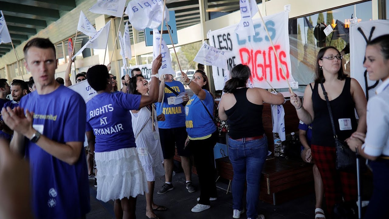 Ryanair strikes set to hit over 40,000 passengers across Europe