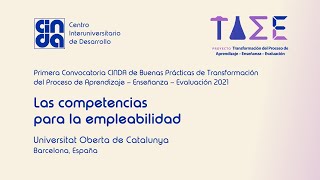 Las Competencias Para La Empleabilidad Uoc