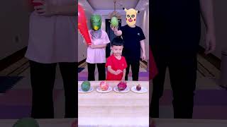 Thumbnail for Guess The Fruit Challenge, The Loser Will Be Beaten! ! # Funnyfamily #Partygames