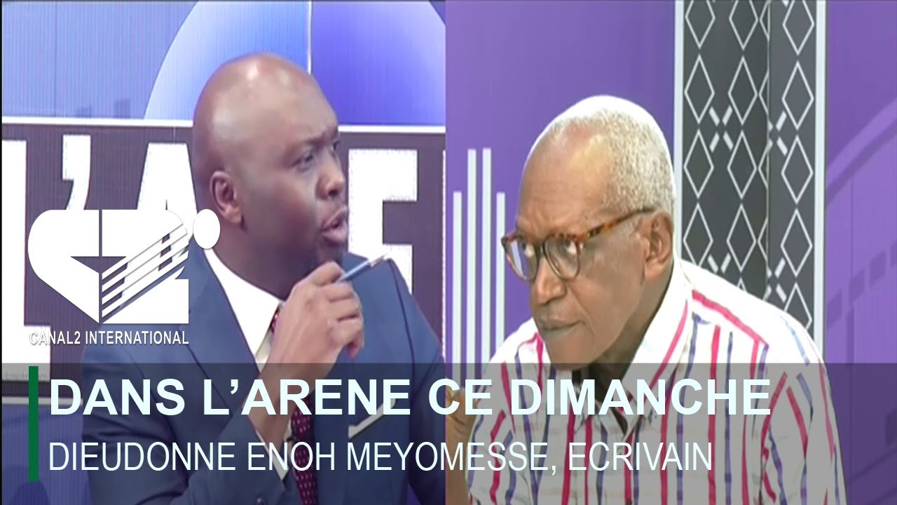 L'ARENE du 08/10/2023, Invité: DIEUDONNE ENOH MEYOMESSE, ECRIVAIN