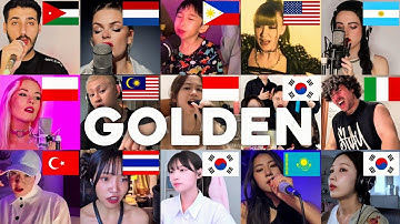 GOLDEN - HUNTRI/X - Who Sang It Better - Kpop Demon Hunters (20 Different Countries)