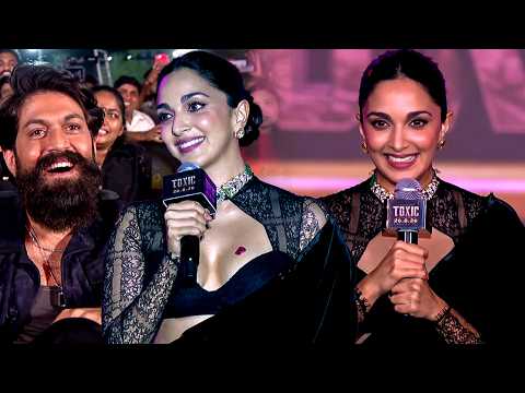 Kiara Advani Speech at Toxic Pre Release Event | Yash | TFPC - TFPC